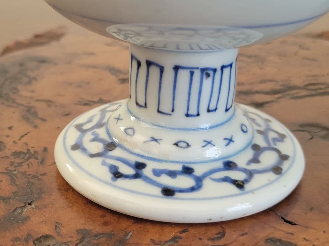 古伊万里 蝶絵柄 線書き 盃洗 骨董 時代物 - メルカリ