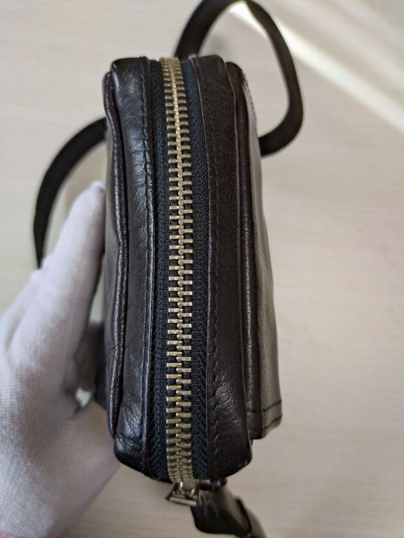 美品革製】PORTER ミニショルダーバッグ（ウェストバック兼用）