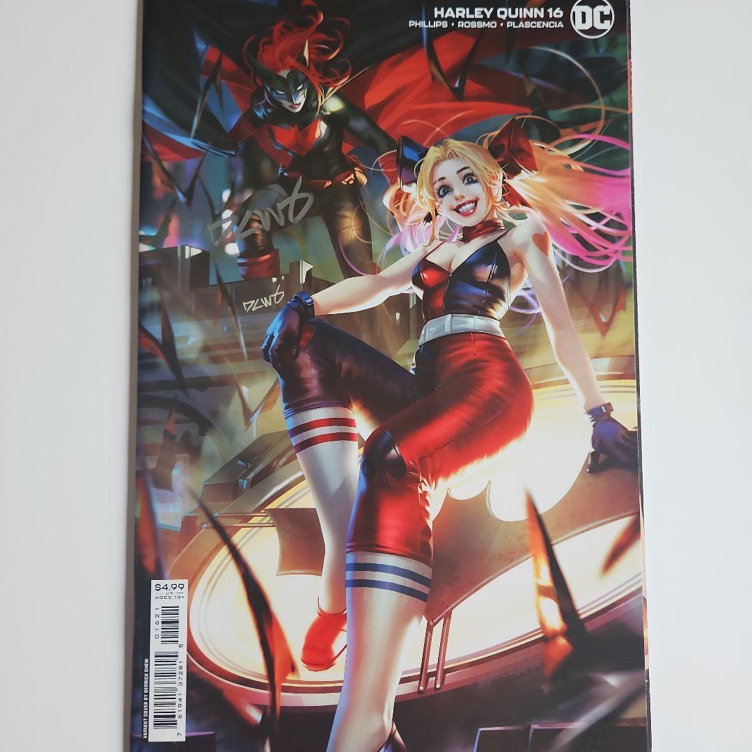 アメコミHARLEY QUINN デリックチュウ先生直筆サイン入り7冊おまとめ