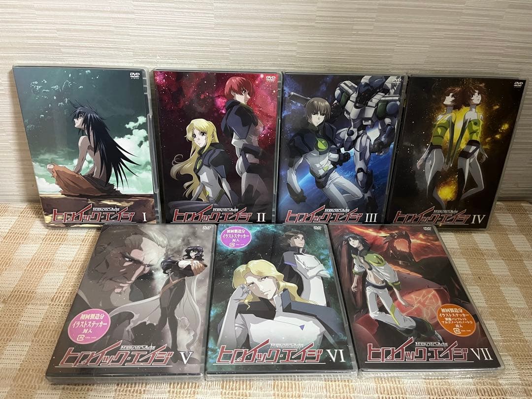 ヒロイック・エイジ　全13巻セット DVD セル版　未開封多数