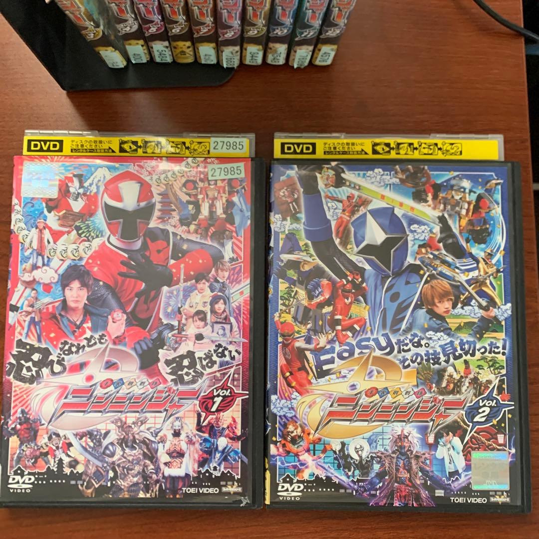 レンタルアップ スーパー戦隊シリーズ 手裏剣戦隊ニンニンジャー DVD