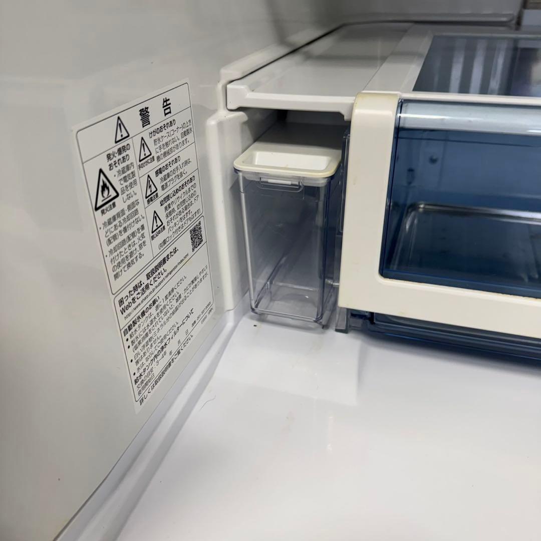 277 シャープ 大型冷蔵庫 500L強 小型 家庭用 自動製氷 右開き