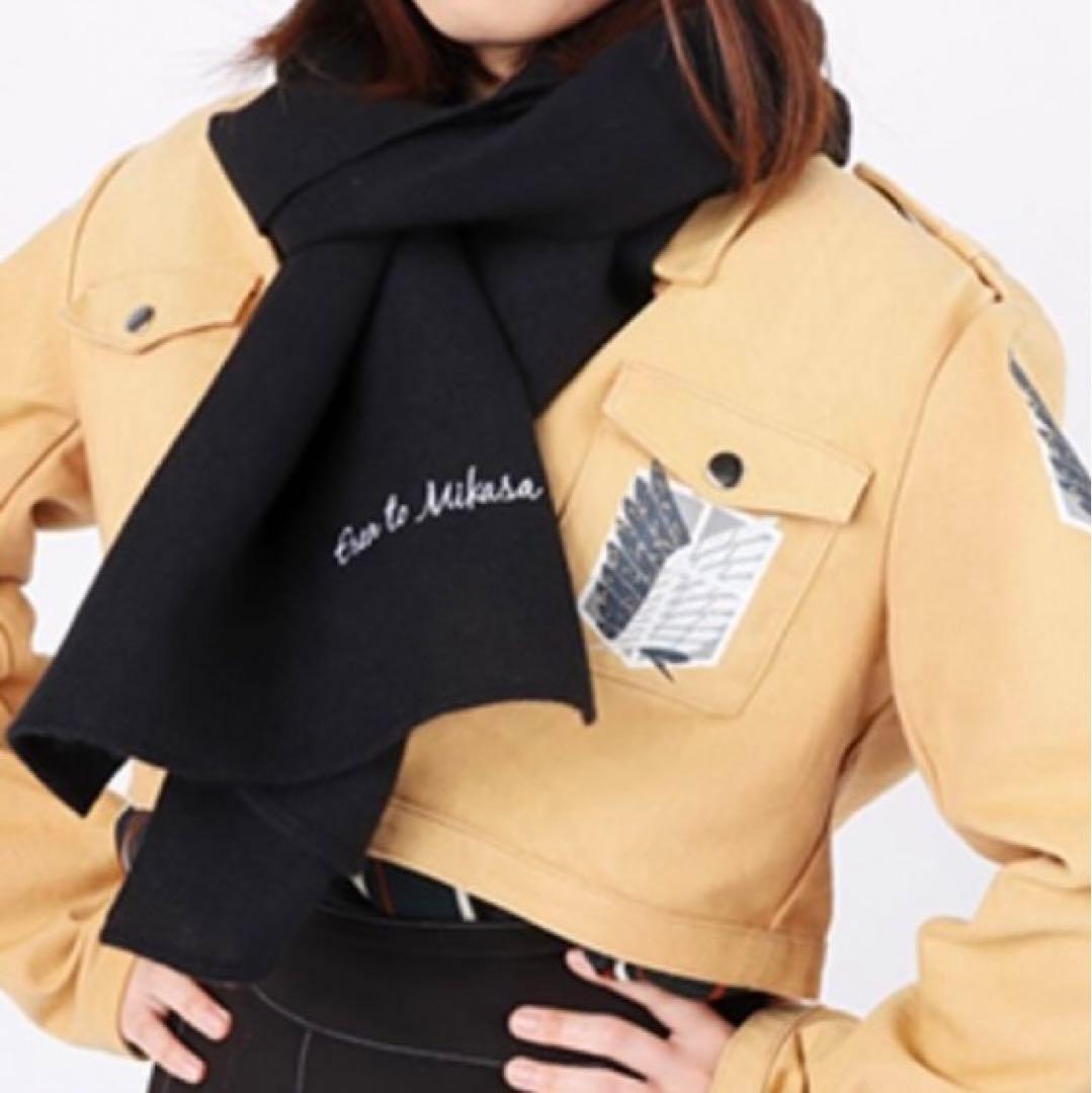 進撃の巨人 画集『Fly』特典 ミカサのマフラー - メルカリ