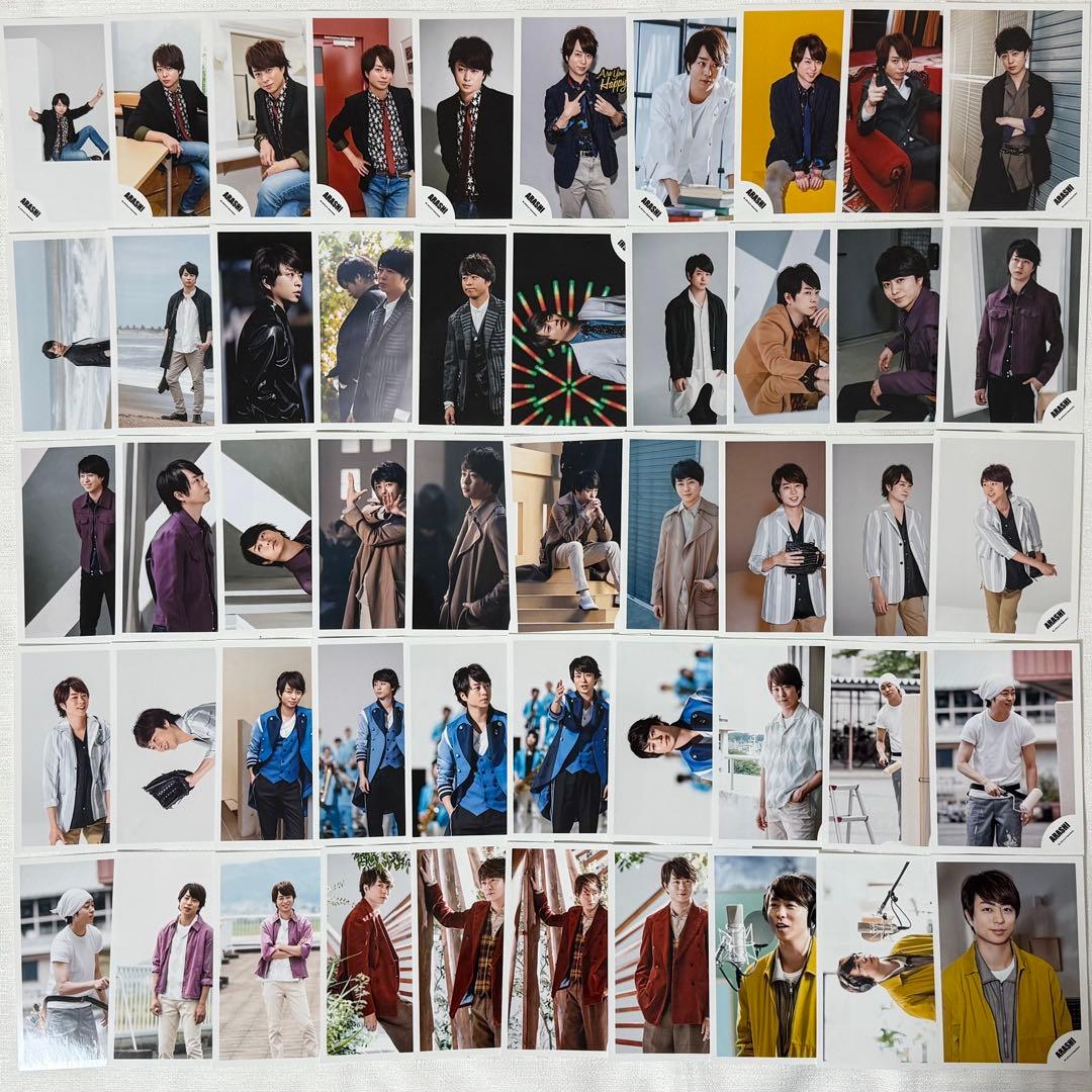 まとめ売り】嵐 公式写真 個人ソロ 櫻井翔 585枚 フォトセ6点 - メルカリ