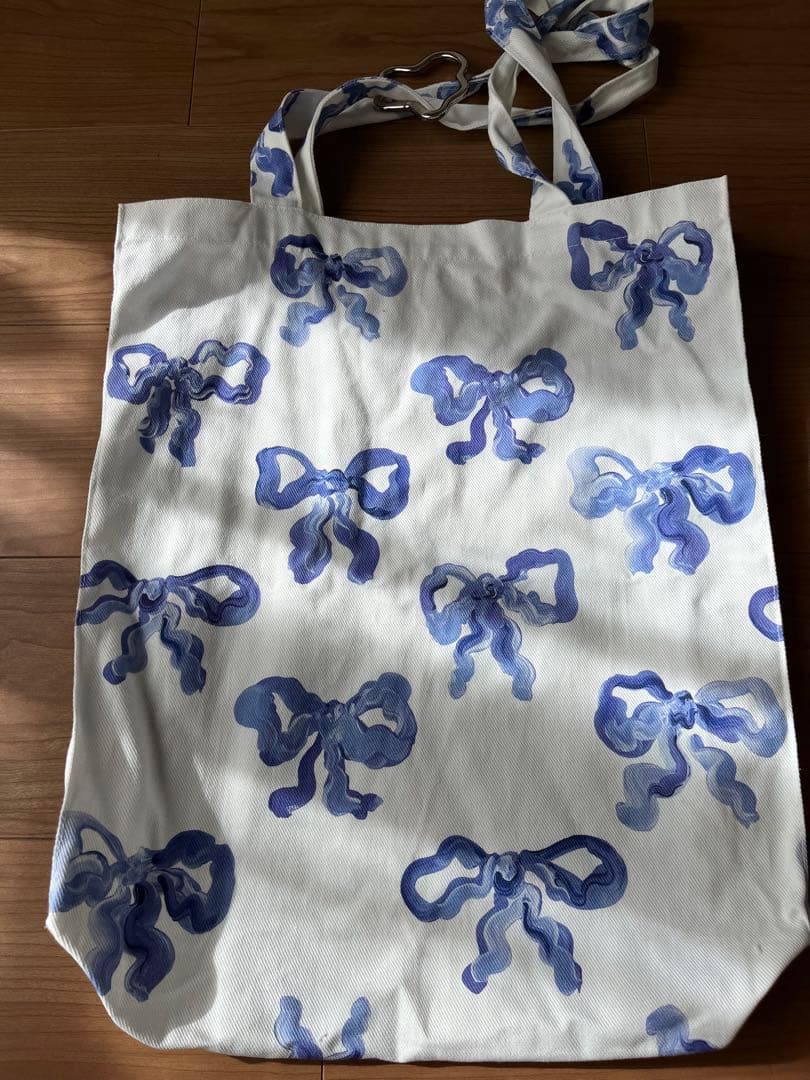 POPPY トートバッグ リボン - メルカリ