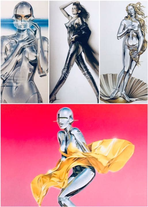 画集】空山基 メタリコーン【AIBO・エアロスミス・ミッキーマウス