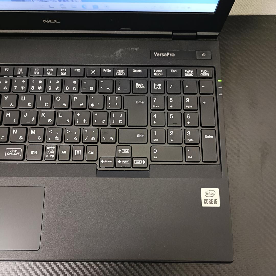 第10世代 i5 ノートPC 256GB SSD メモリ16GB DVD NEC - メルカリ