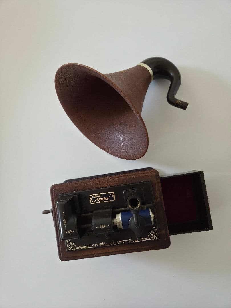 Technics Edison Opera エジソン オペラ 蓄音機型 小物入れ - メルカリ