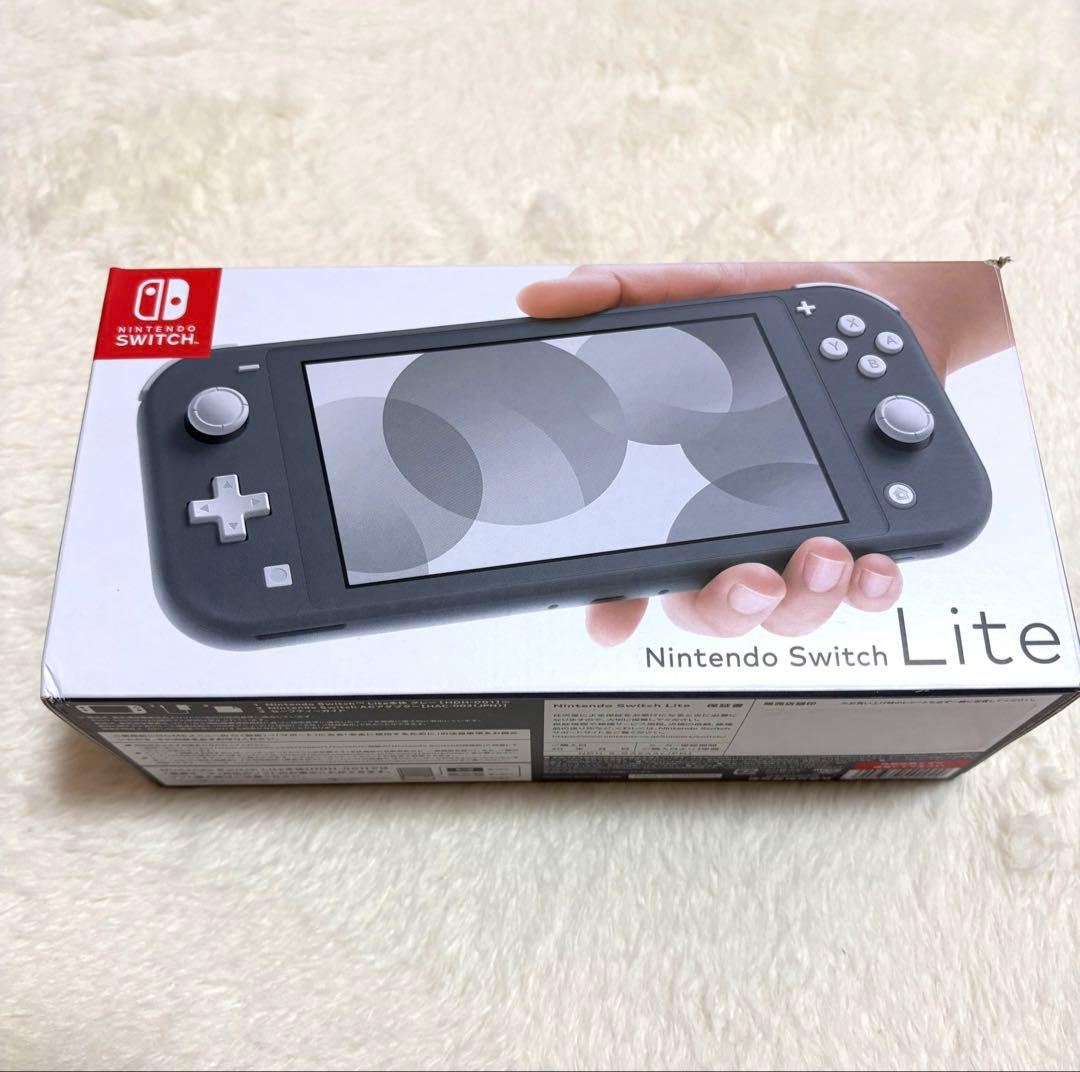 【新品未開封】Nintendo Switch Lite　グレー 本体 Amazon.co.jp: Nintendo Switch Lite グレー : ゲーム