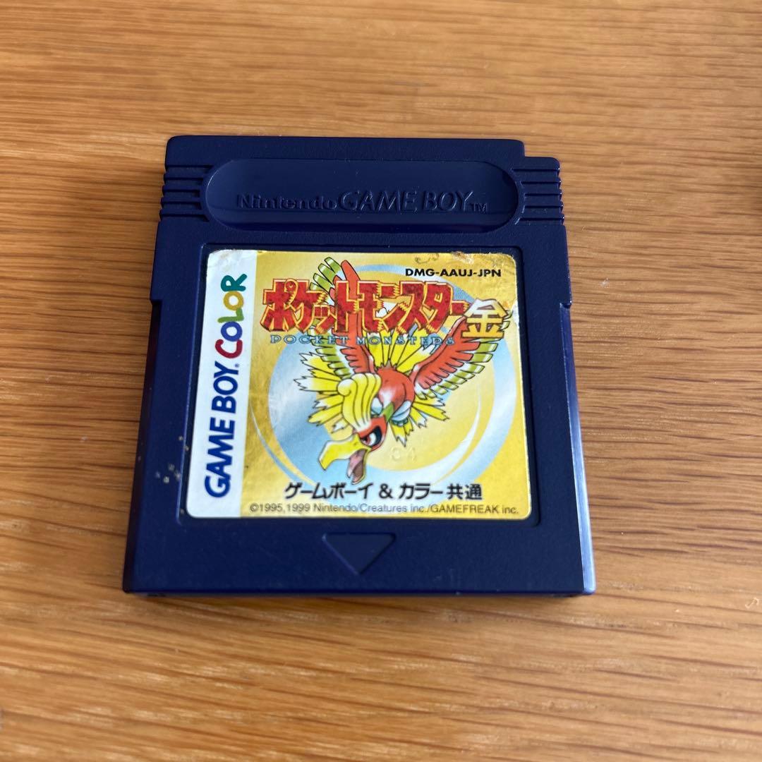 ポケットモンスター 金 銀 ゲームボーイ ソフト2本 セット - メルカリ