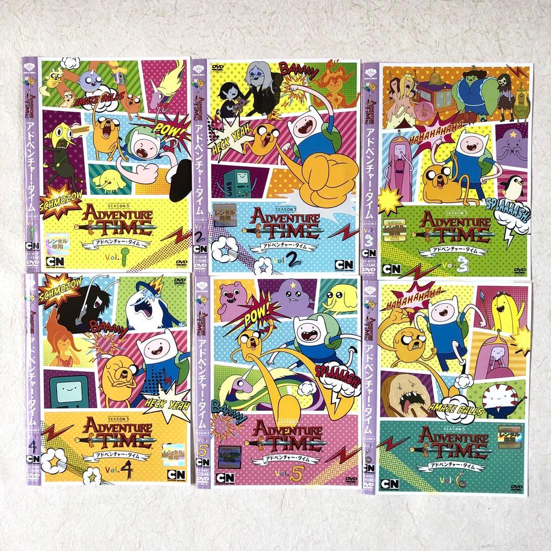 アドベンチャー・タイム シーズン 1 ～ 6(欠品あり) DVD - メルカリ