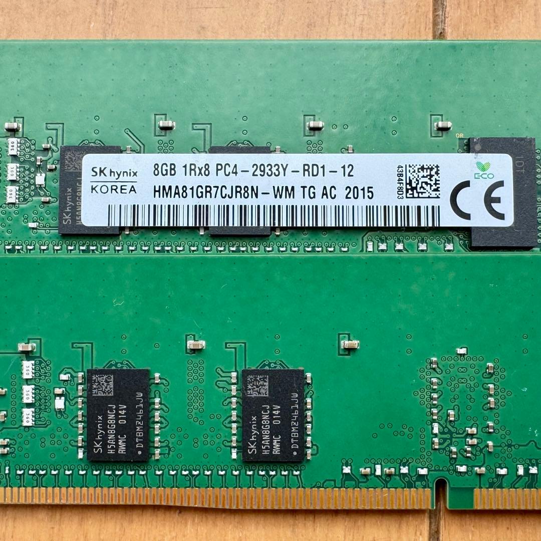 SKhynix 8GB×4 32GB PC4-2933Y - メルカリ