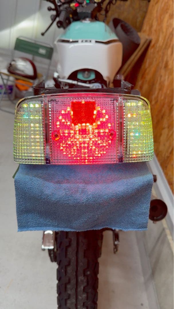 CBX400F 流星テール　仮面ライダー　特注LED CBX400F 流星テール 仮面ライダー 特注LED