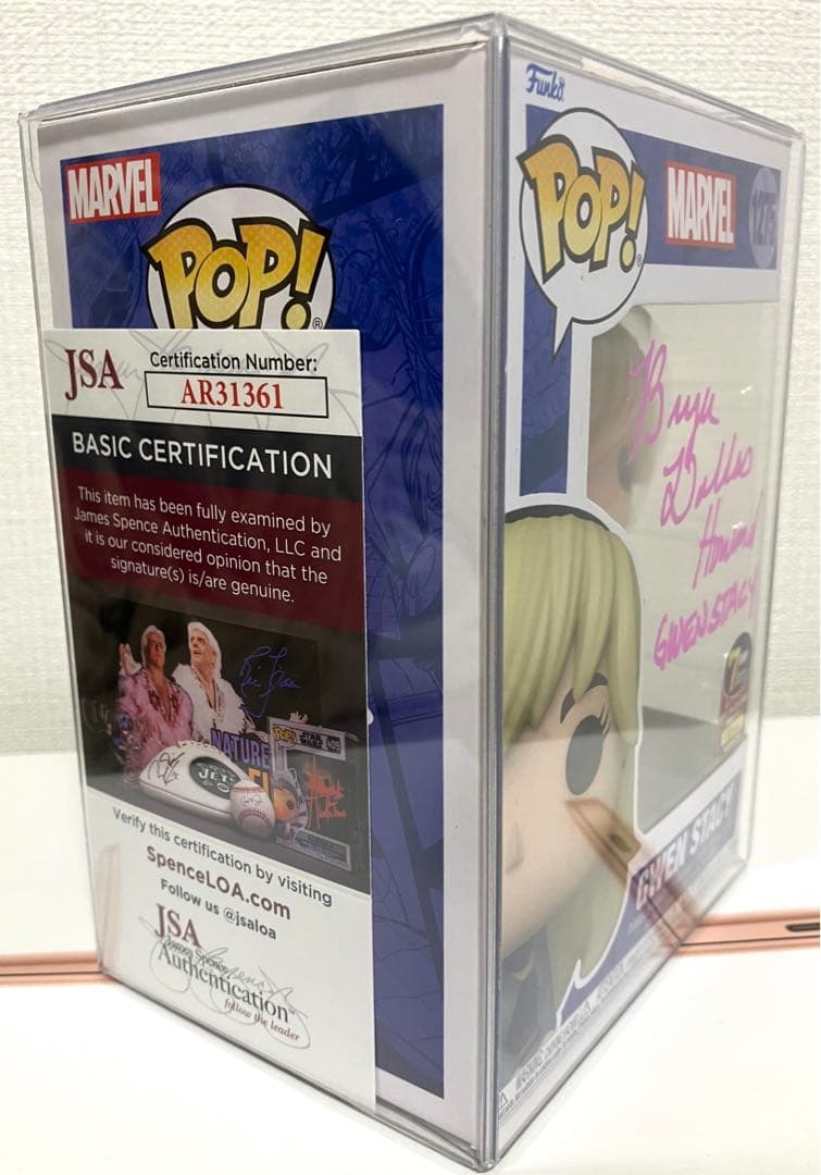 Funko POP ブライス・ダラス・ハワード 直筆サイン入り スパイダーマン