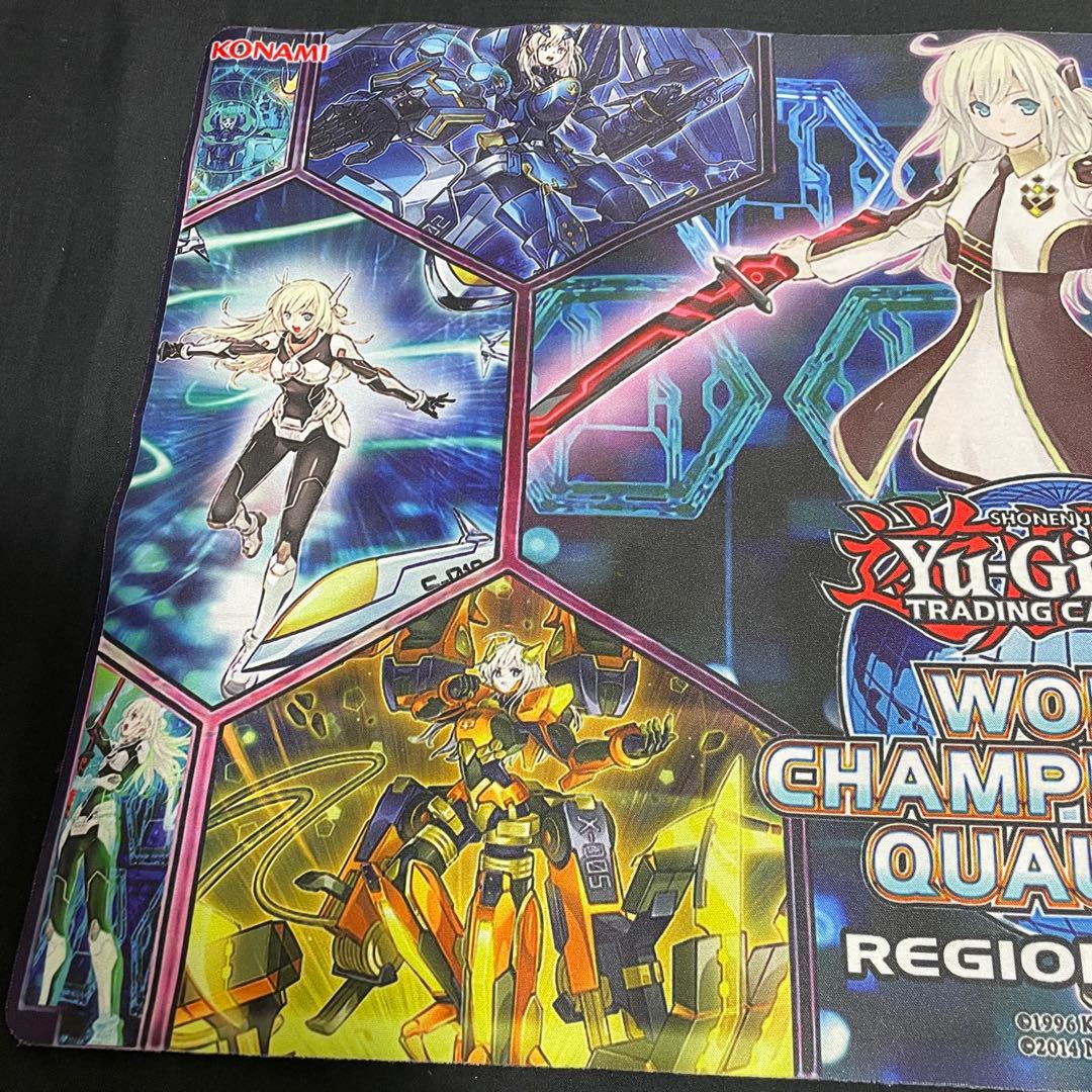 遊戯王 プレイマット WCG2018 閃刀姫-レイ 閃刀姫 - メルカリ