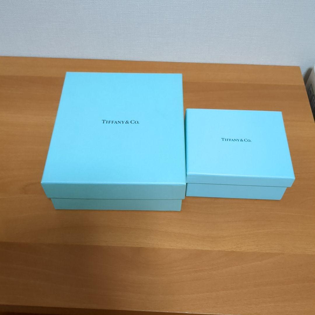 ティファニー 箱のみ ティファニーブルー ブルーボックス 空箱 - メルカリ