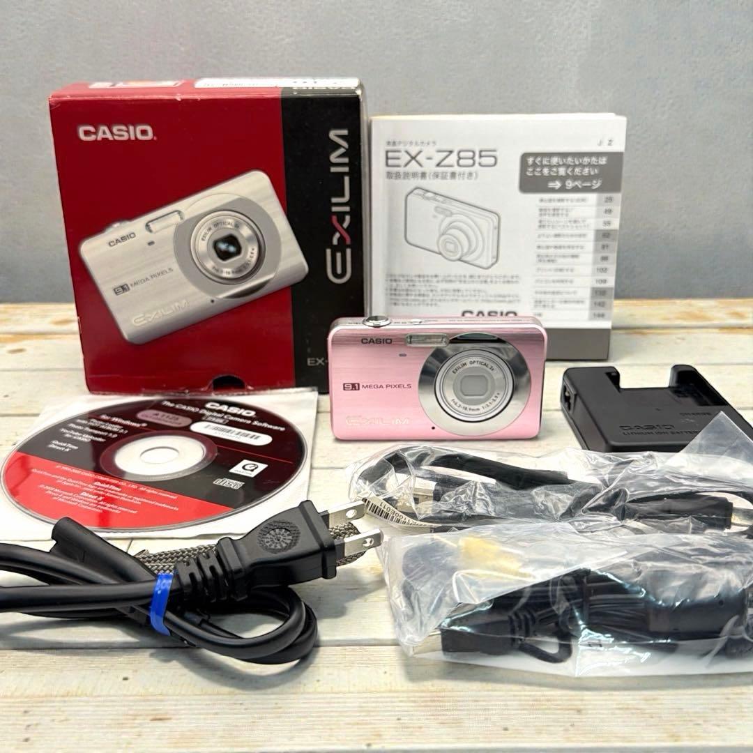 【美品】CASIO EXILIM EX-Z85 ピンク 付属品完備 コンデジ Casio EX-Z85 Exilim - Camera – Kamerastore