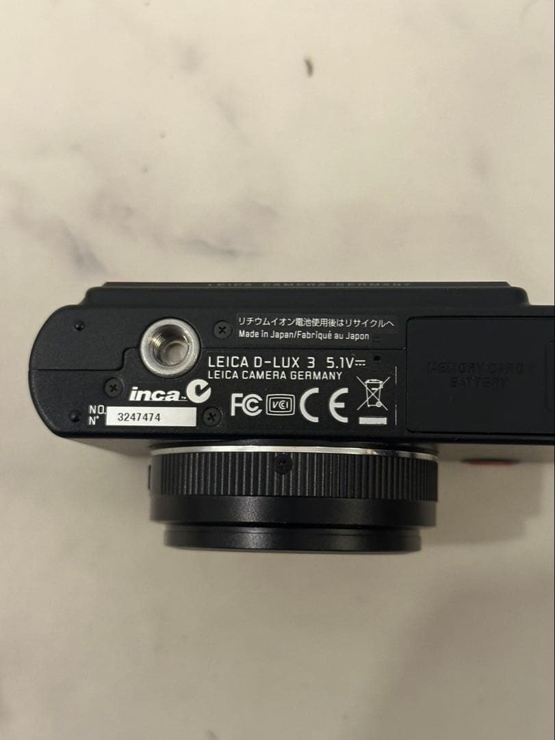♪ Leica D -LUX3 ライカ コンパクトデジタルカメラ　/1217