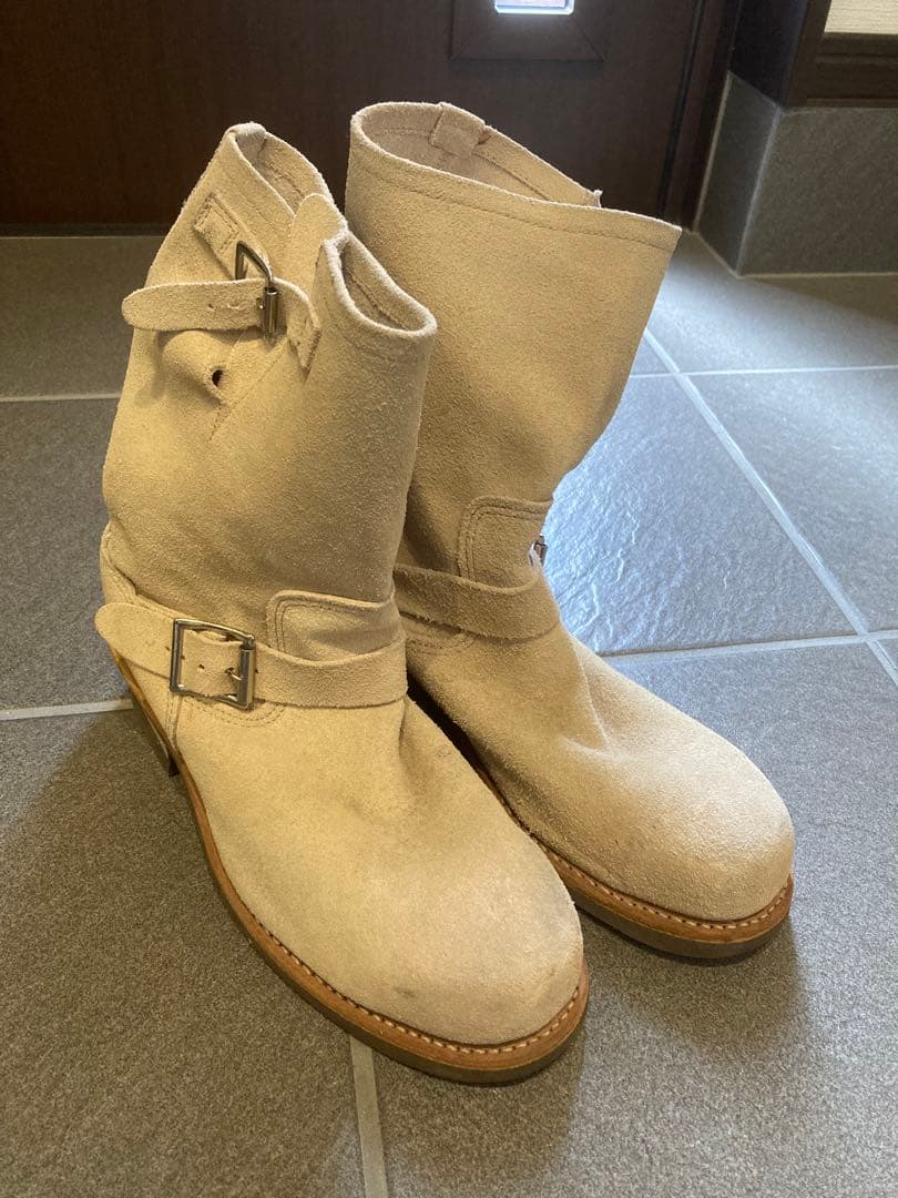 Hawkins(ホーキンス) エンジニアブーツ GT-5050 ベージュ - メルカリ