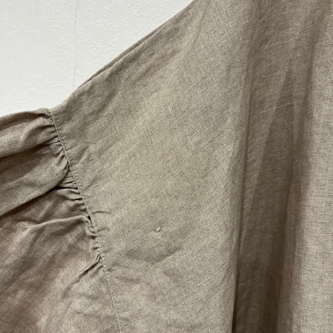 nest Robe ネストローブ リネンショートスモックブラウス