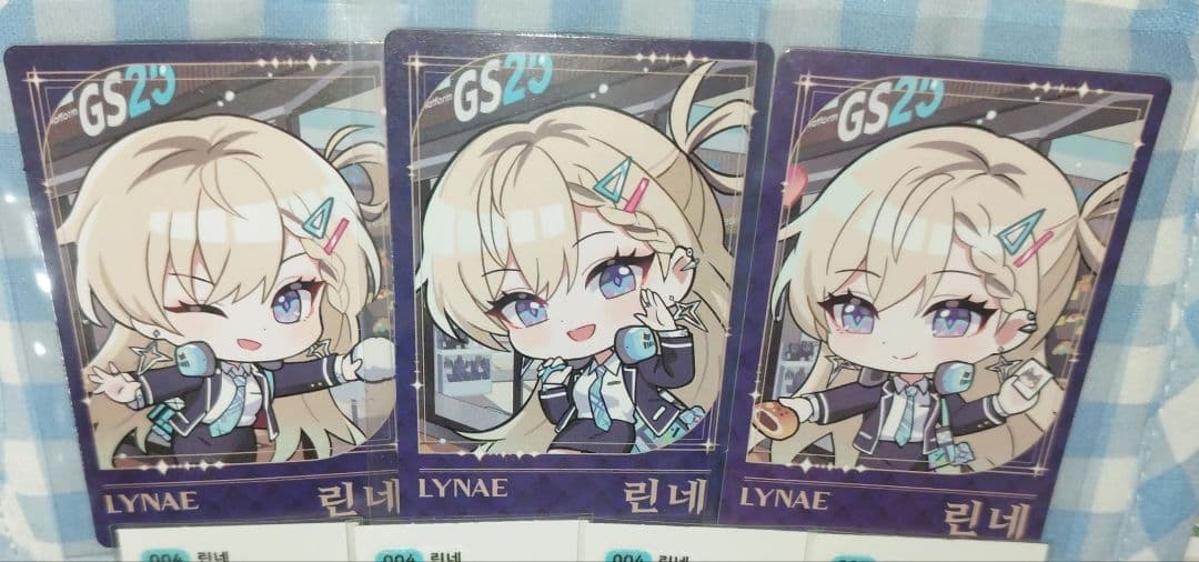 韓国限定 【GS25 × 鳴潮】フォトカード ティブティブシール リンネー
