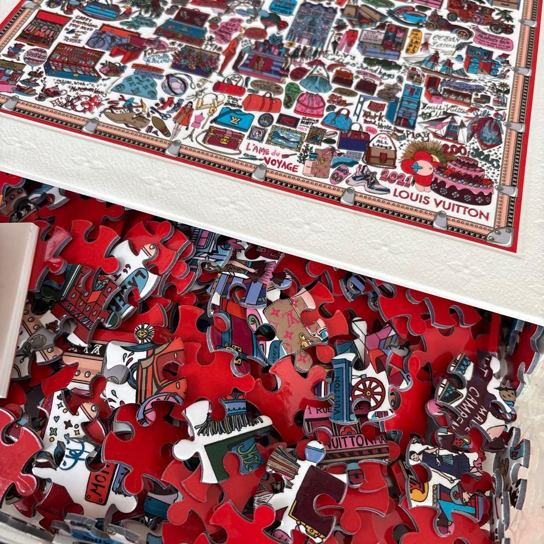 ルイヴィトン LOUIS VUITTON 200周年記念 ジグソーパズル