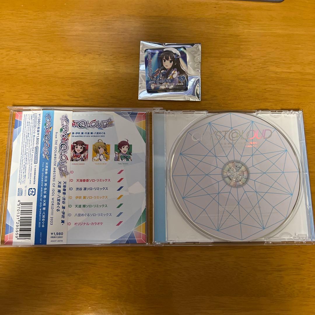 アイドルマスター CRYST@LOUD CD 缶バッチ付き - メルカリ