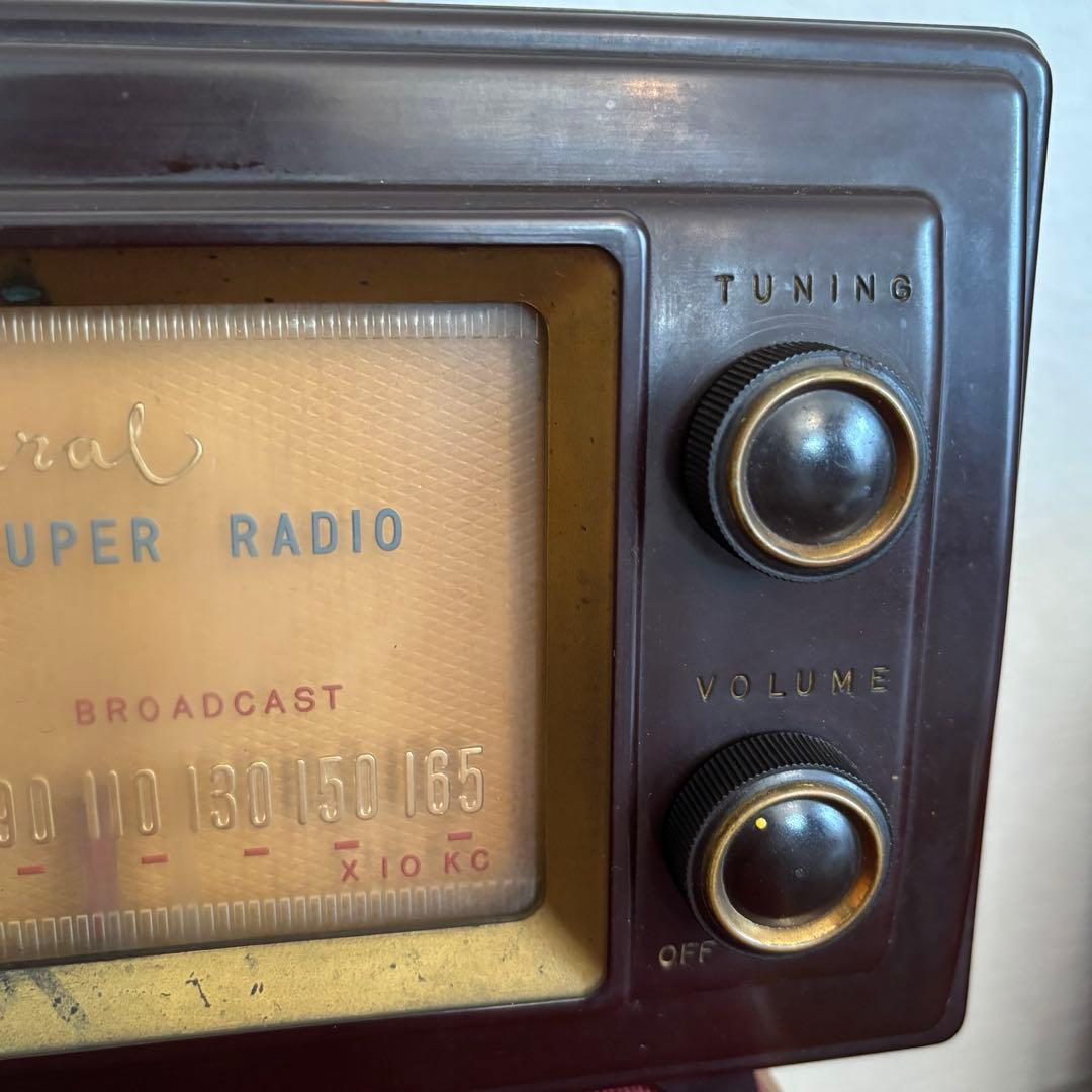 ゼネラル】ヴィンテージ真空管ラジオ 日本製⭐︎不稼働ジャンク品