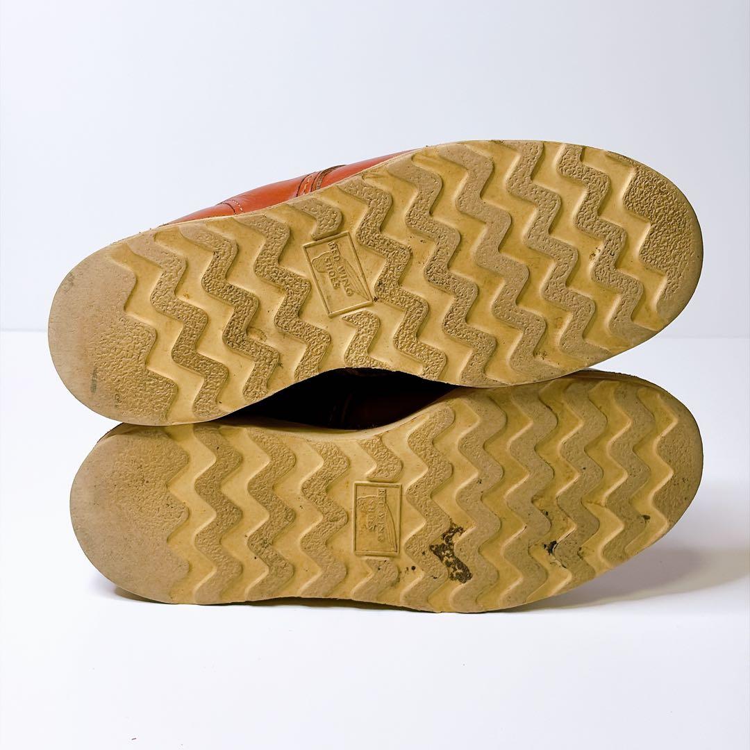 00s【RED WING】アイリッシュセッター/6E/刺繍羽タグ 8875 茶色 - メルカリ