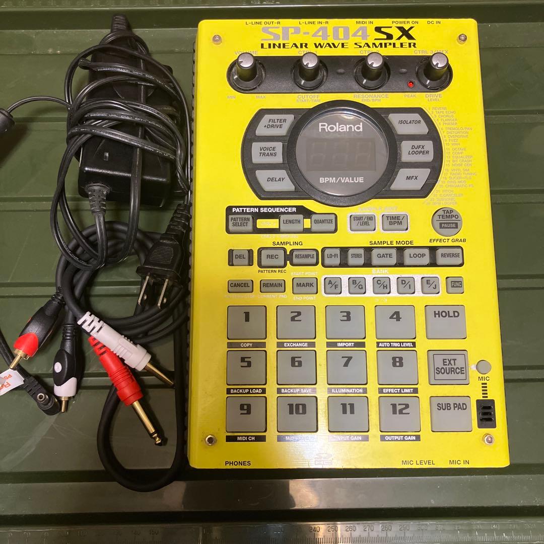 SP-404sx イエロー ROLAND サンプラー SP-404SX 限定イエローモデル 送料無料 : 三木楽器