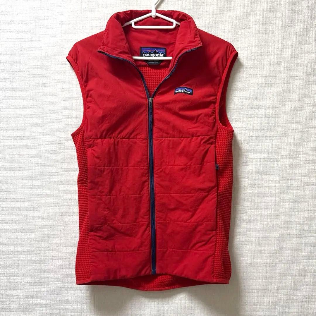 patagonia メンズ ベスト XS レッド (女性用のM相当) - メルカリ