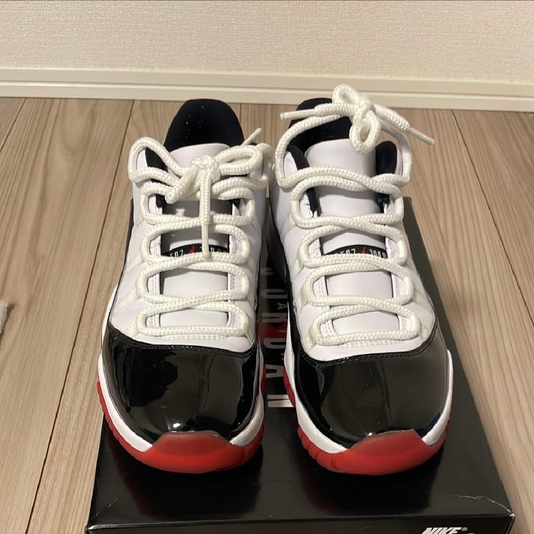 ナイキ エアジョーダン11 ロー \"ジムレッド\"