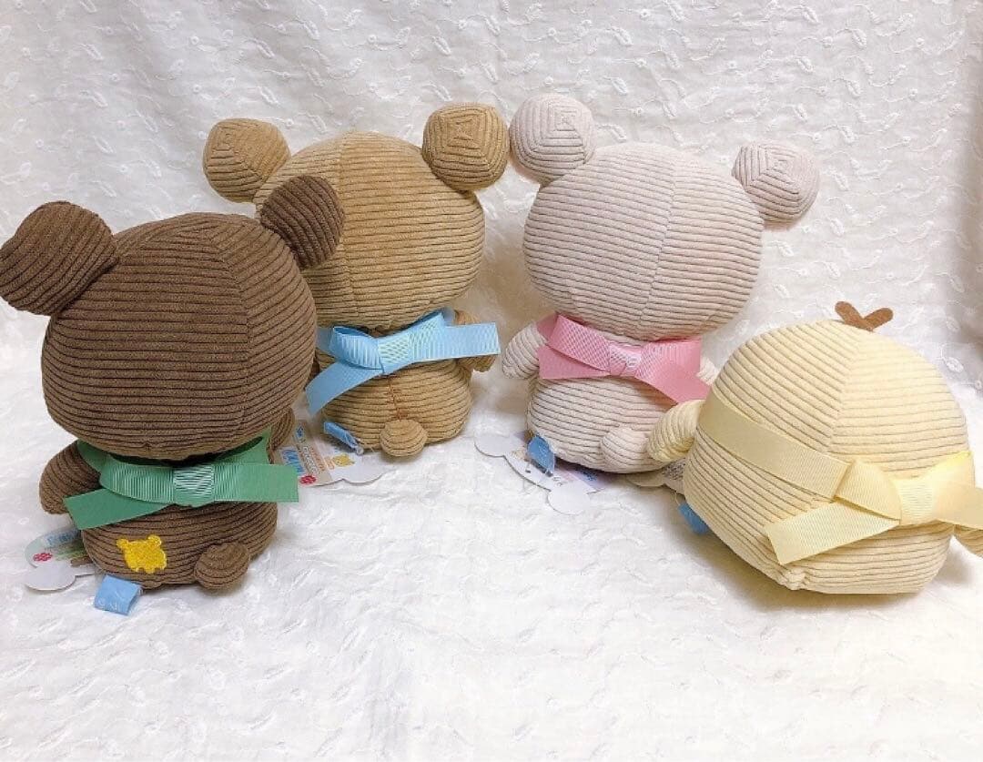 匿名 新品未使用 リラックマ よりそいぬいぐるみ コーデュロイ 座り 4