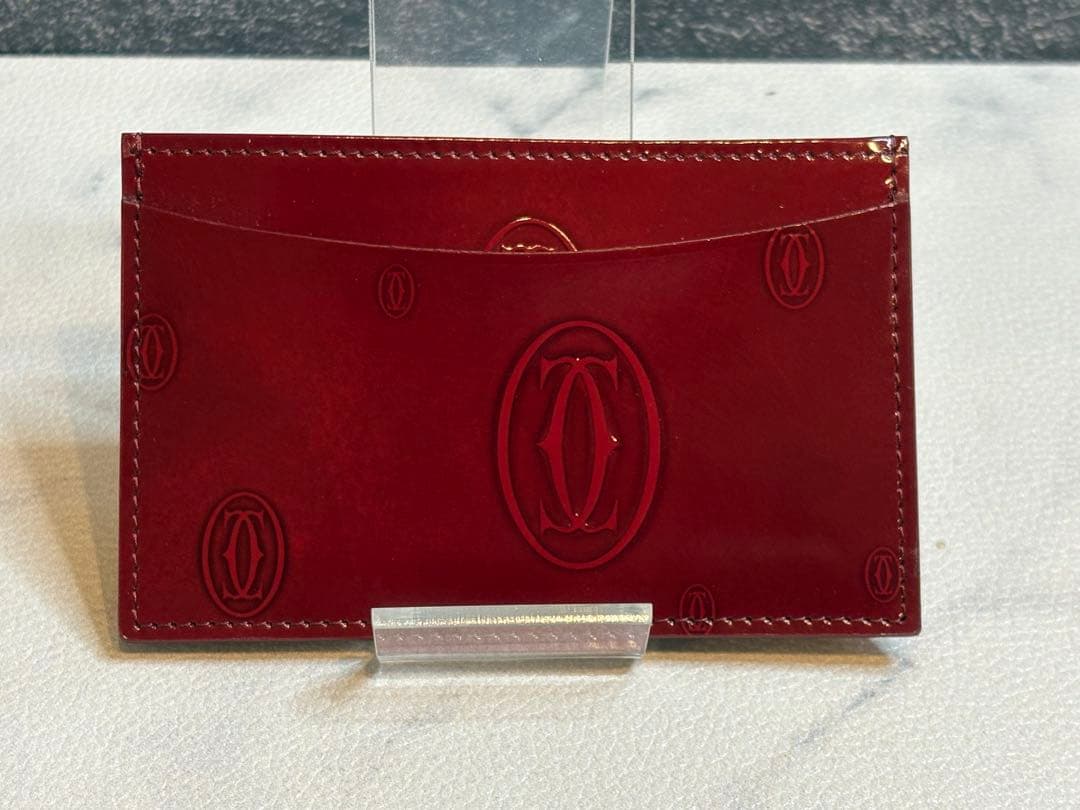 《 未使用品 》 カルティエ カードケース ハッピーバースデー