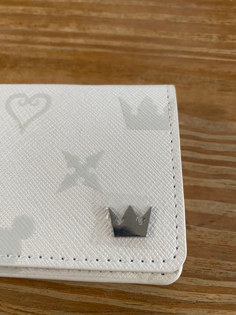 キングダム ハーツ ステーショナリー 名刺ケース ホワイト 新品 開封品