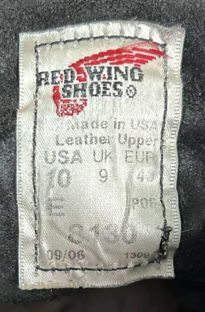 ソール新品【10/E】8130 RED WING☆USAハーレー ninja - メルカリ