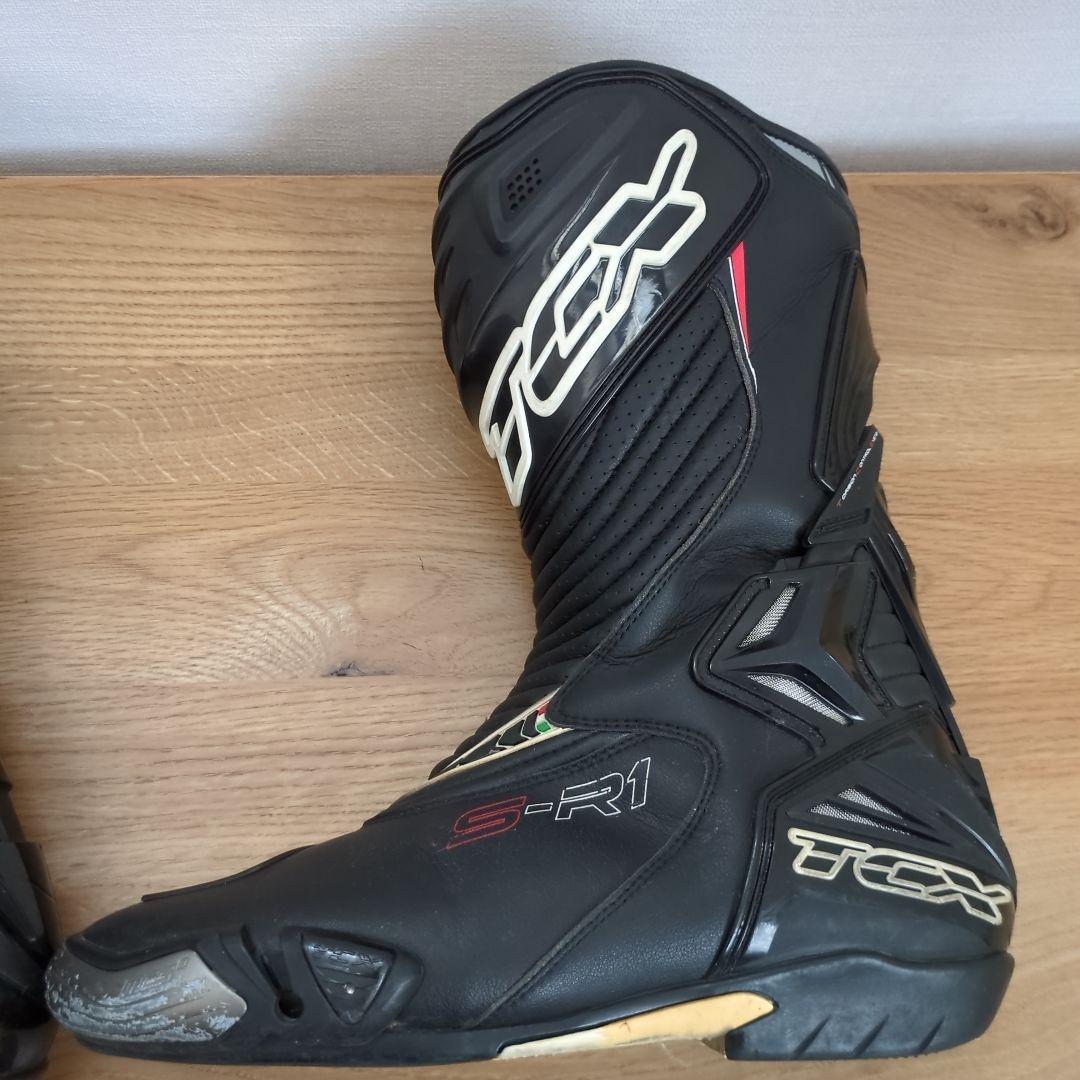 TCX S-R1メンズ　レーシングブーツ　黒　EU43 27.0cm