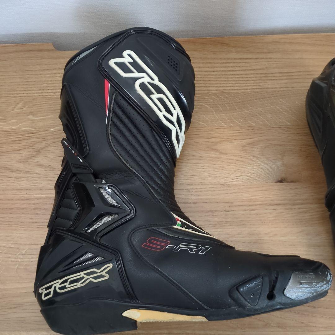 TCX S-R1メンズ　レーシングブーツ　黒　EU43 27.0cm