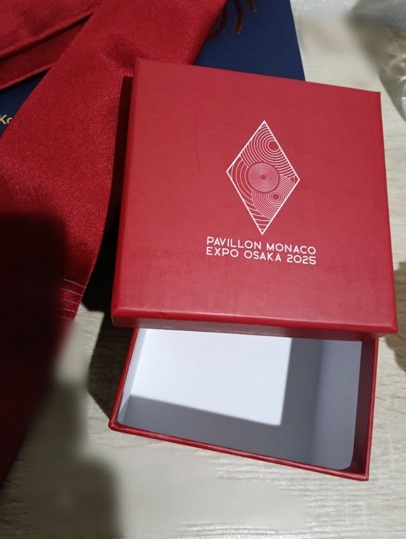 ☆超稀少☆2025大阪万博 モナコ館 PAVILLON MONACO ネクタイ