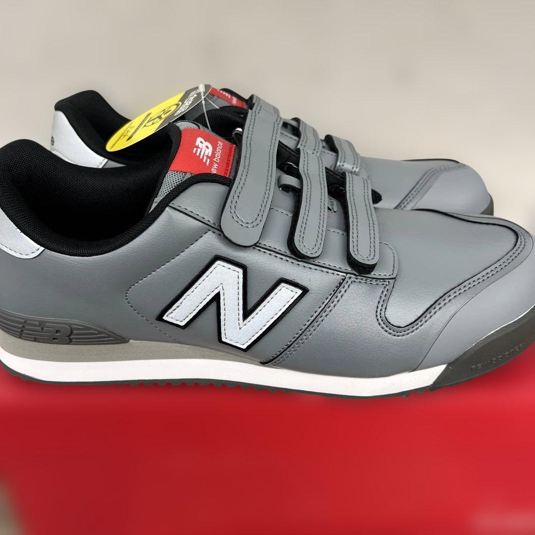 601349 New Balance NY-828 安全靴 28cm グレー New Balance（ニューバランス） 在庫あり 安全靴 ニューヨーク NY-828
