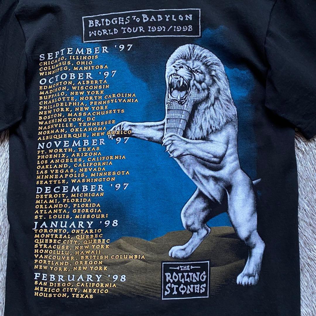 ローリングストーンズ BRIDGES TO BABYLON ツアー Tシャツ - メルカリ