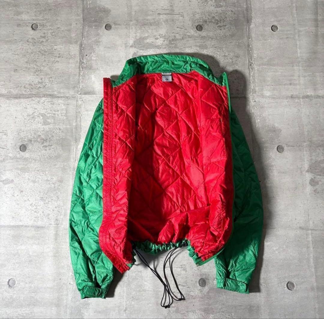 Columbia ダイヤキルト ダウンジャケット 短丈 ドローコード y2k 緑