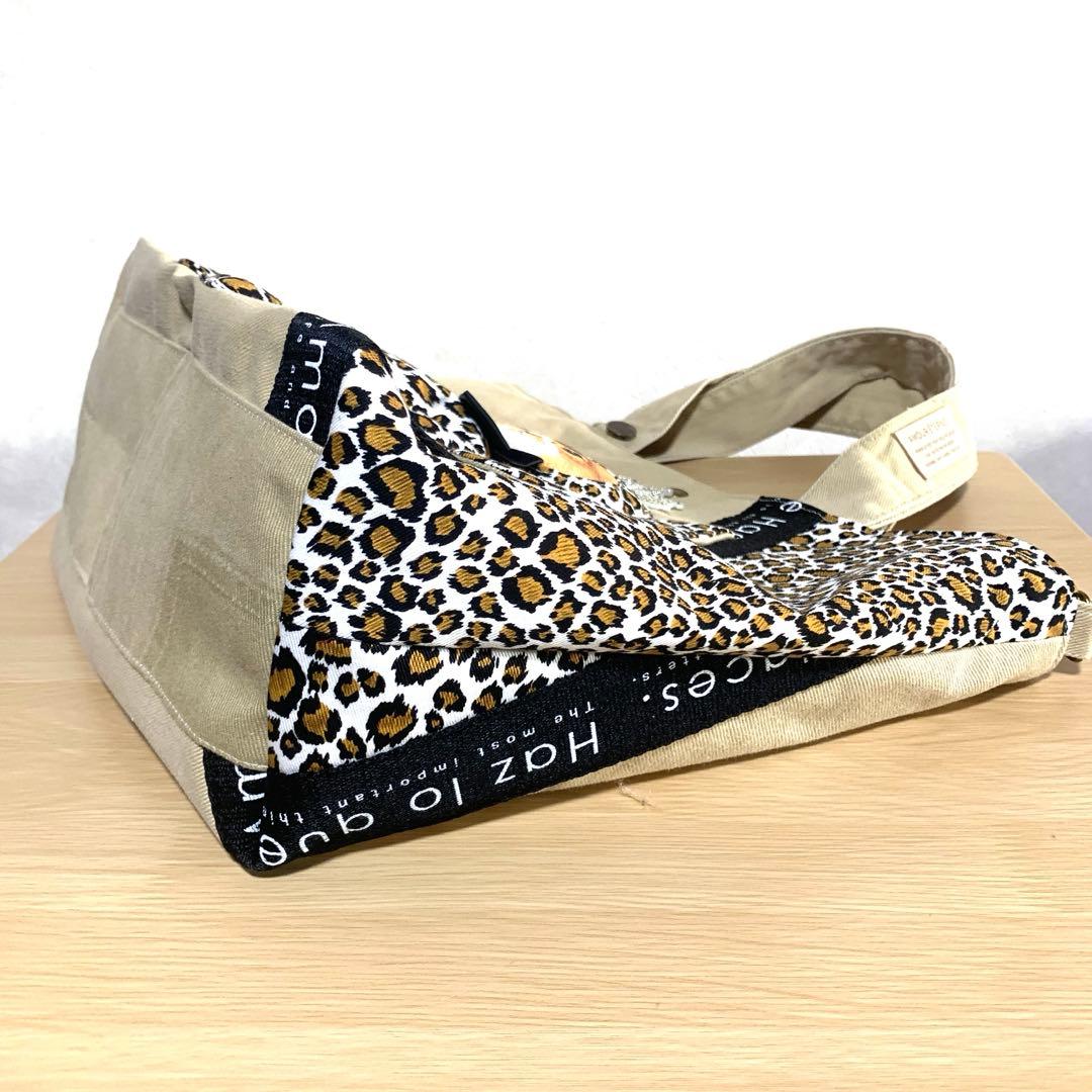 コヤンイサムチョン ハンドメイド デニムリメイク 大きい トートバッグ