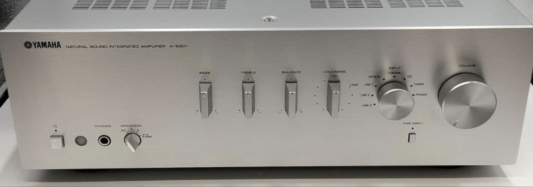 □【リモコン・取説付】YAMAHA A-S301プリメインアンプ - メルカリ
