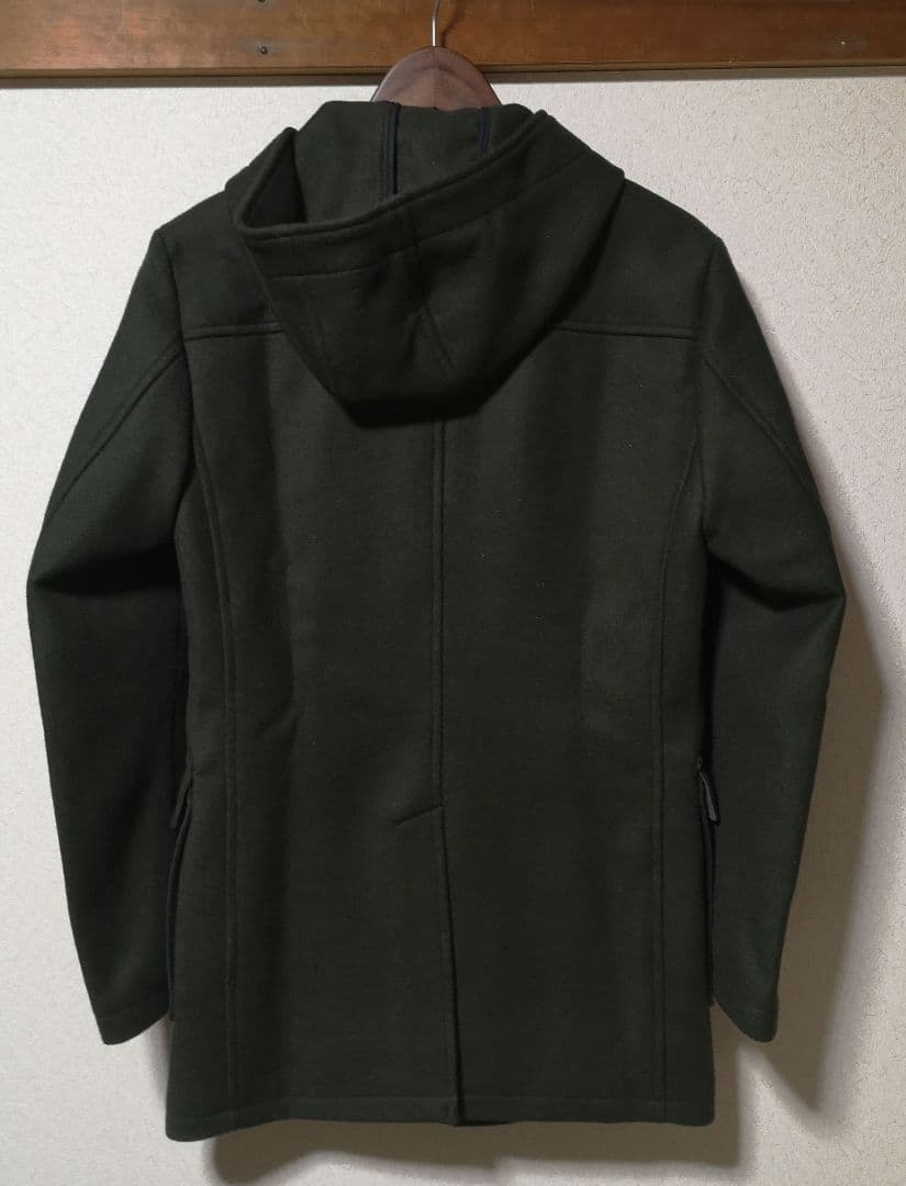 ラウンジリザード ウール/アンゴラメルトンダッフルコート