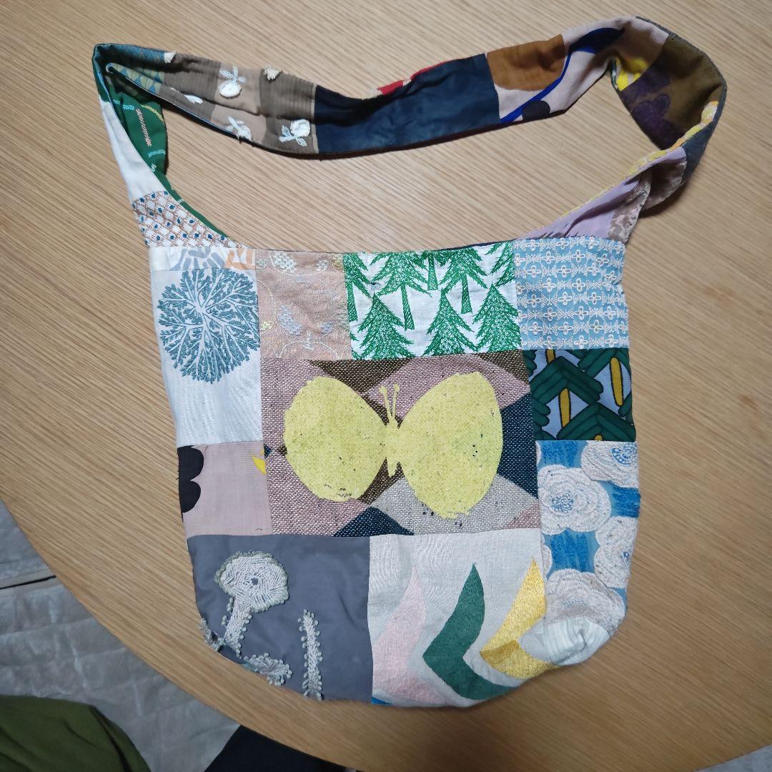 ミナ・ペルホネン パッチワークデザイン ショルダーバッグ - メルカリ