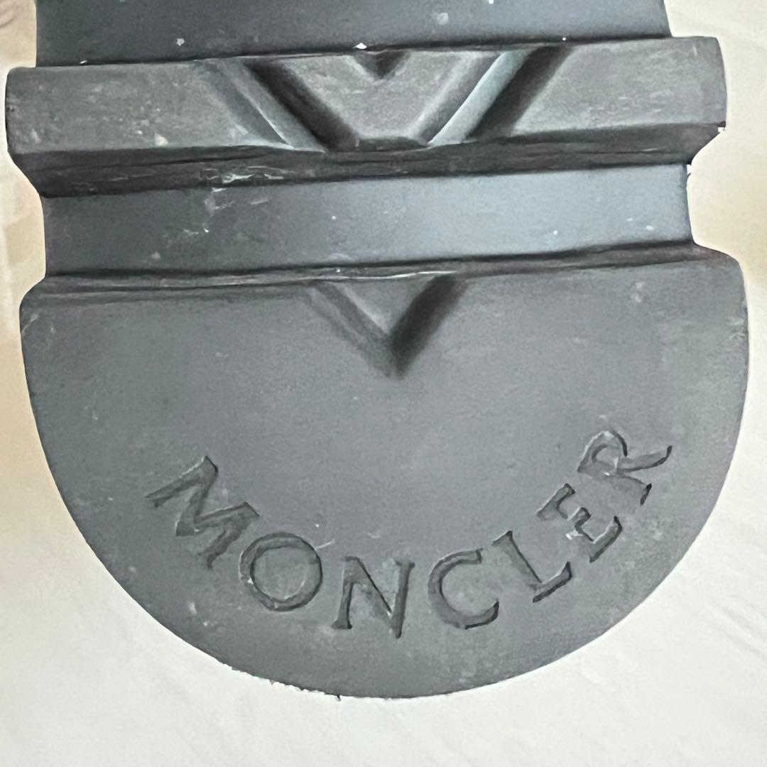 【希少】モンクレール レインブーツ 長靴 38 24.5cm 保存袋 箱付き