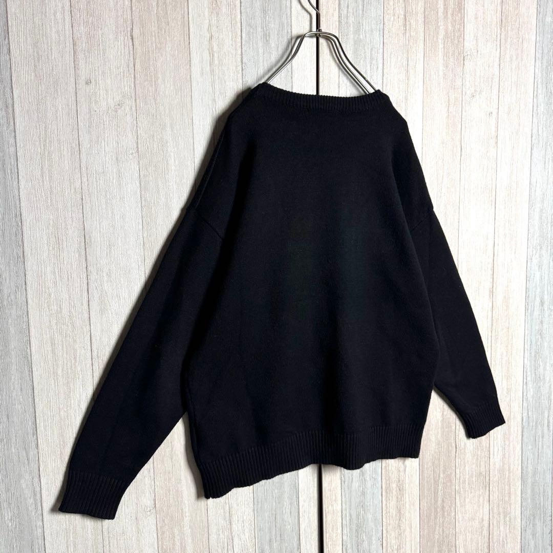 3623【大人気・美品】ポルトガル製 アミ ビッグハートロゴ ニット