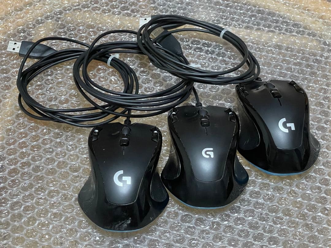 【3個セット】Logicool ロジクールG300s 有線マウス ロジクールG300S評価レビュー 左右対称で安価なゲーミングマウス | げむぱ