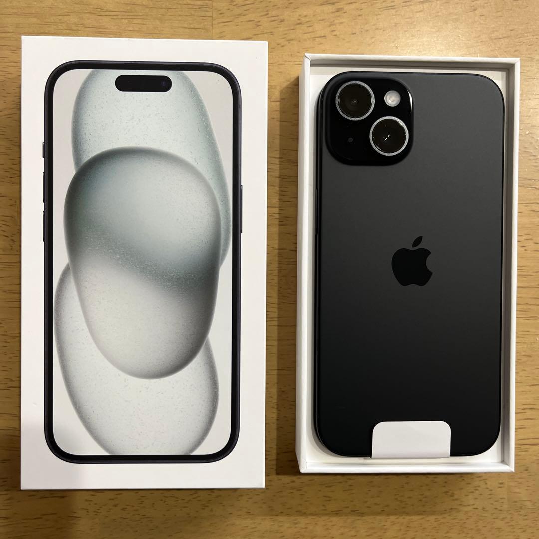 Apple iPhone 15 128GB ブラック 新品未使用 iPhone15 128GB【国内版SIMフリー】【新品 未開封】 Black ブラック